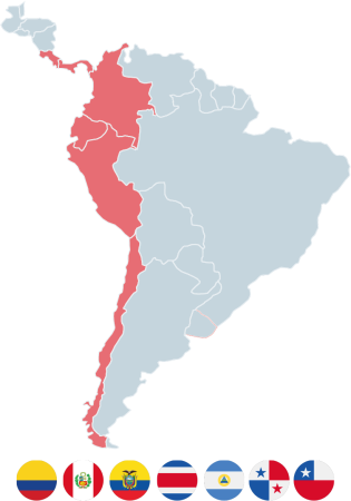 Mapa Latam